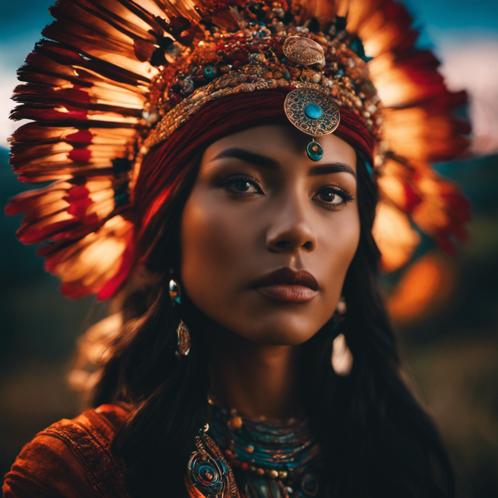 An image that encompasses the transformative power of shamanism, depicting a serene natural setting where ethereal lights intertwine with vibrant colors, symbolizing spiritual healing, connection, and profound personal growth