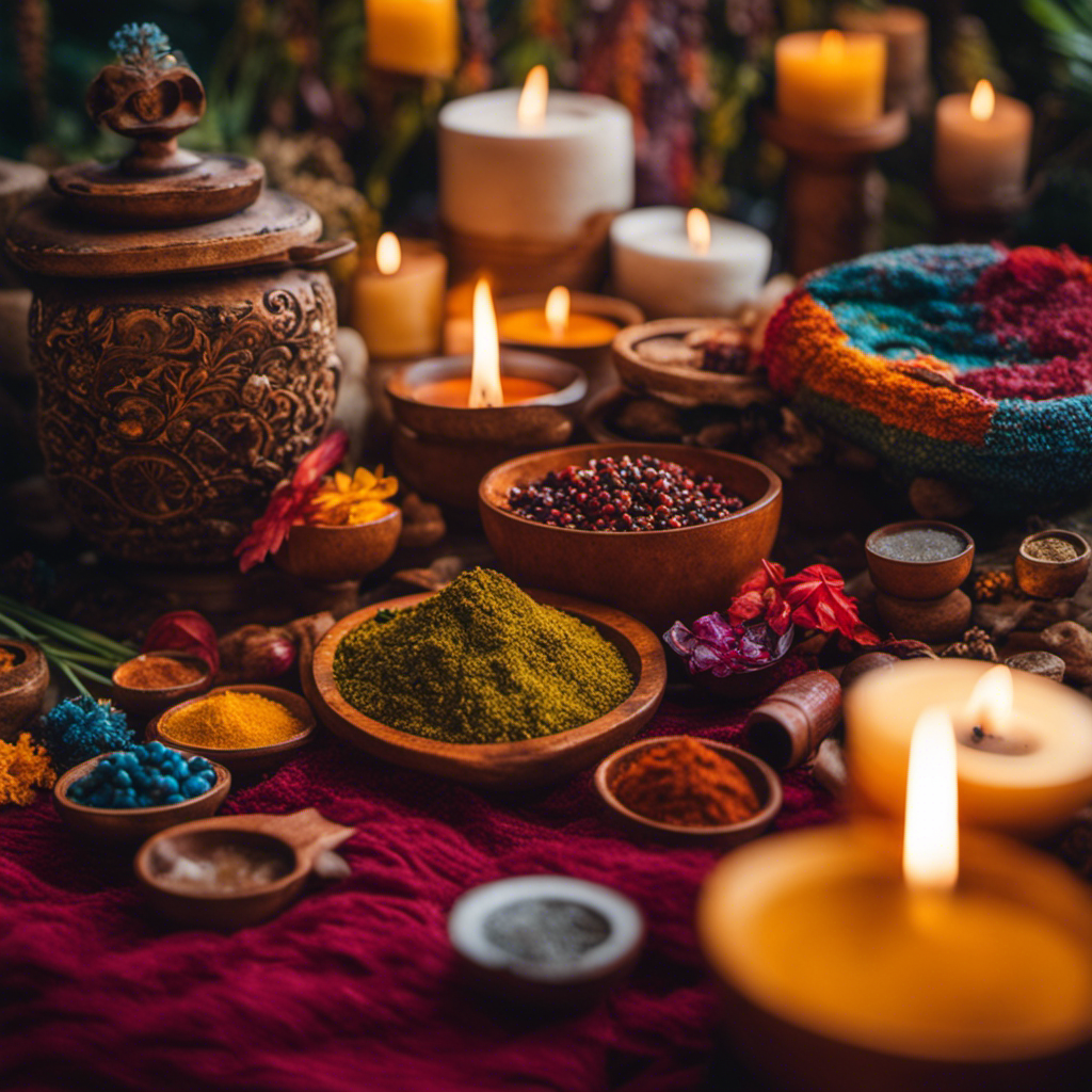An image showcasing the diverse spectrum of healing in shamanic traditions