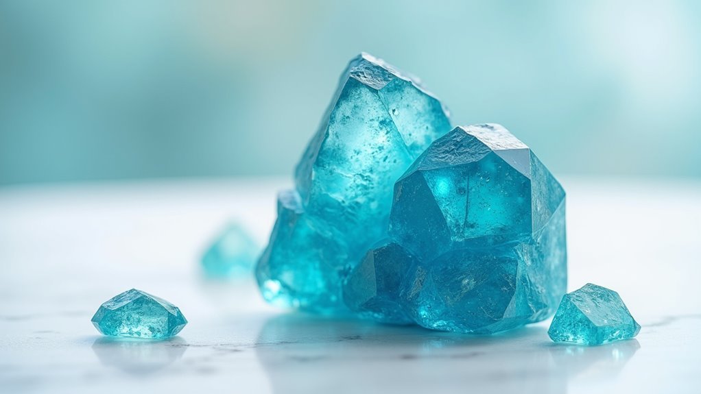 blue apatite for clarity