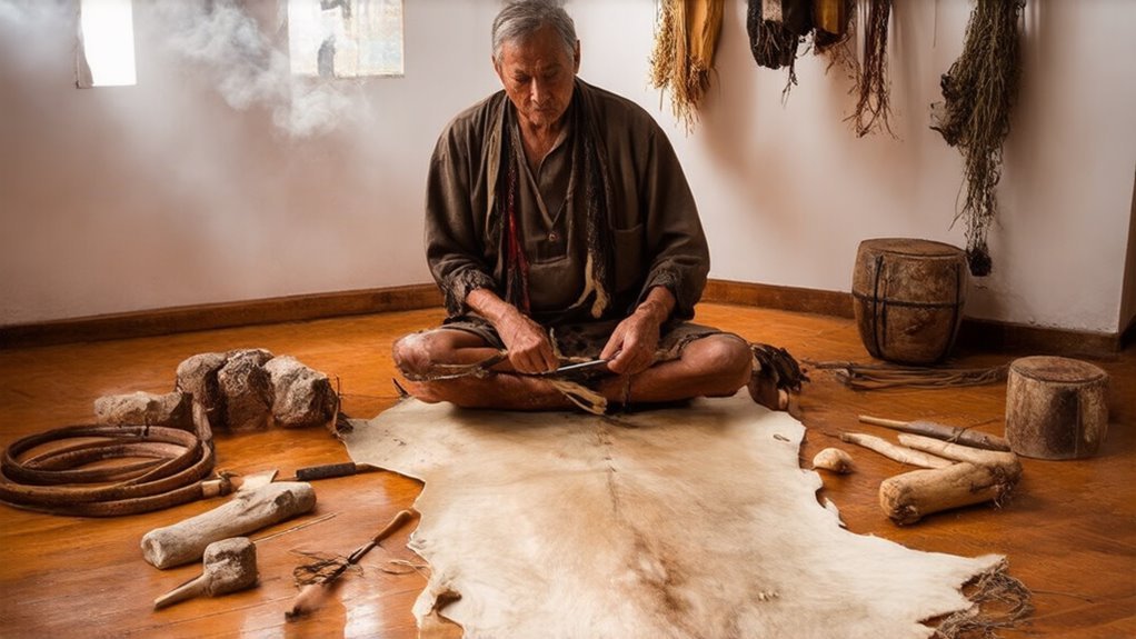 drum crafting ceremonial tradition