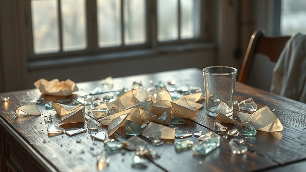 broken glass symbolism explained