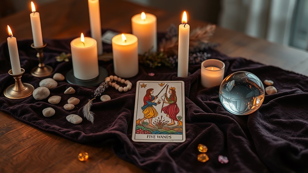 five of wands insights