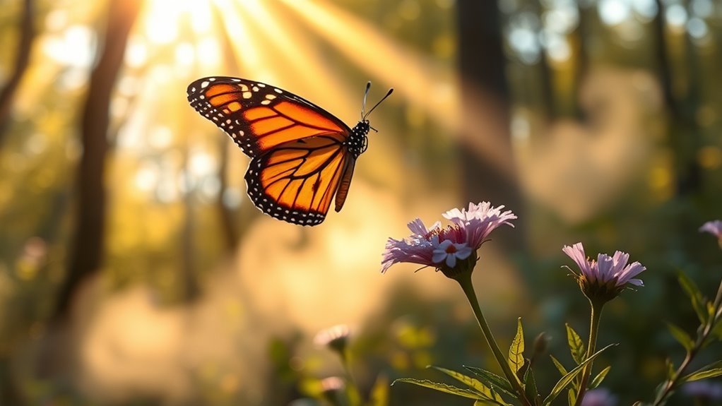 mystical monarch butterfly power